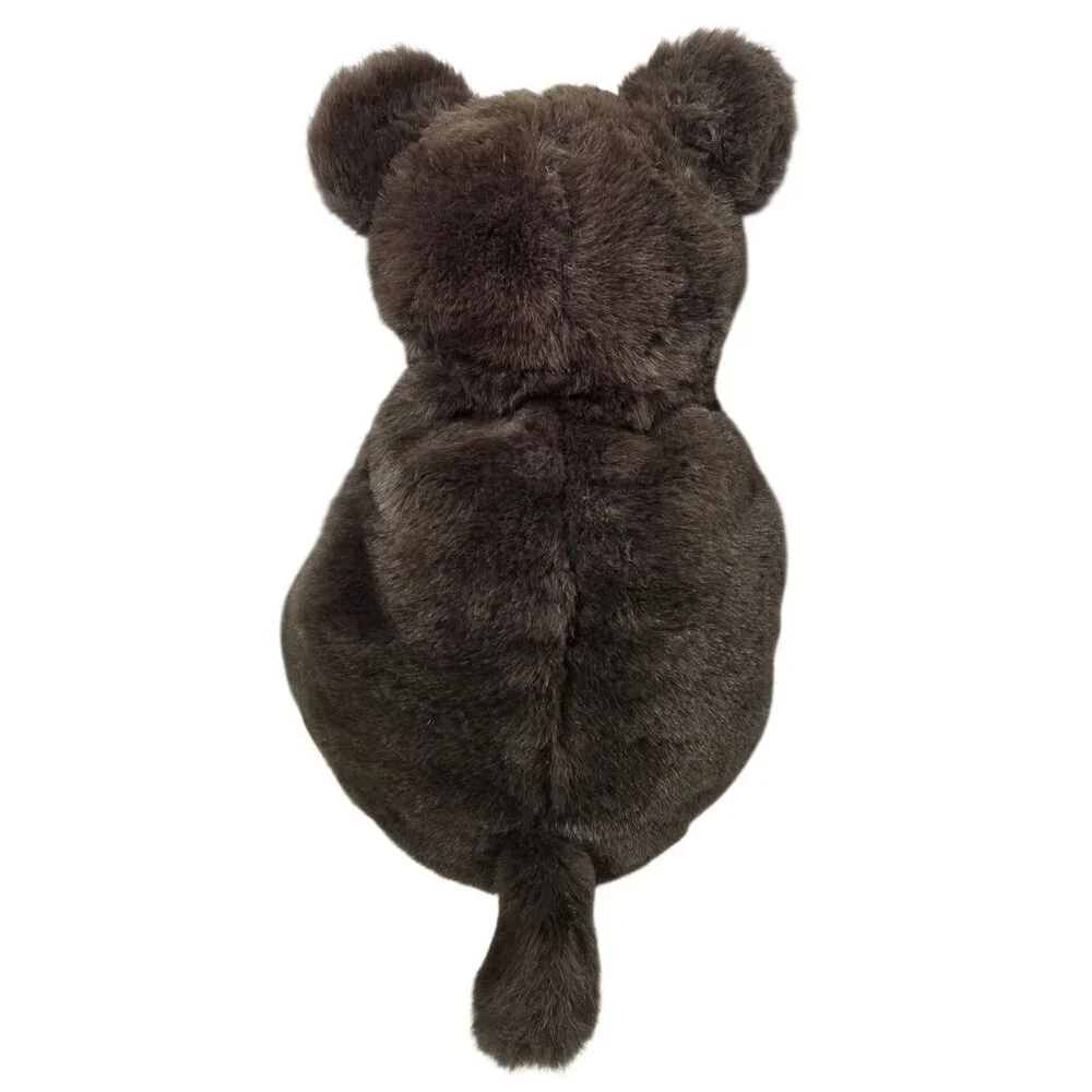 1982 America Wego Brown Teddy Bear 21” Plush Soft Stuffed Animal Plastic Nose